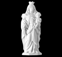 SYNTHETIC MARBLE VIRGIN OF CARMEN WITHOUT PEDESTAL